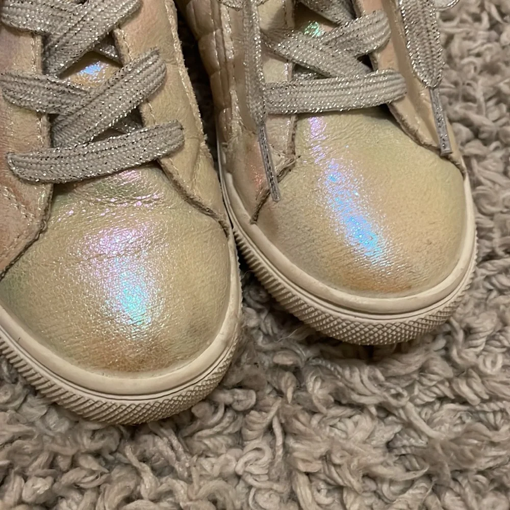 Justice High Top Sneakers, Size 12